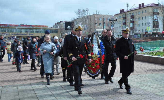 9 мая коллектив АМП Сахалина, Курил и Камчатки почтил память погибших в годы Великой Отечественной войны