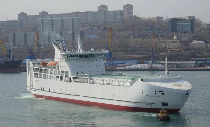 Новейшее судно - в ближайшее время приступит к работе на линии Ванино-Холмск